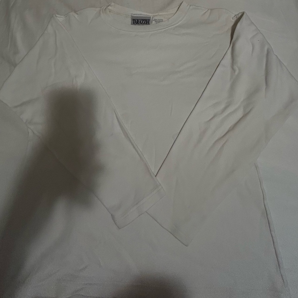 Maxima Women's Cream Long Sleeve Top
